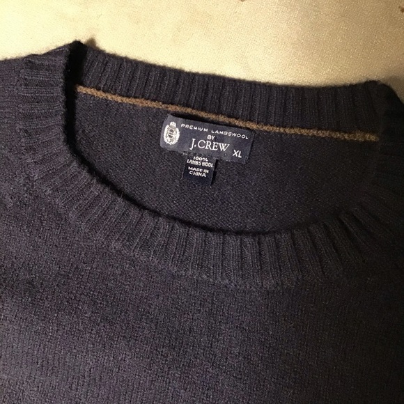 J. Crew Lambswool Crewneck Sweater XL - Picture 3 of 4